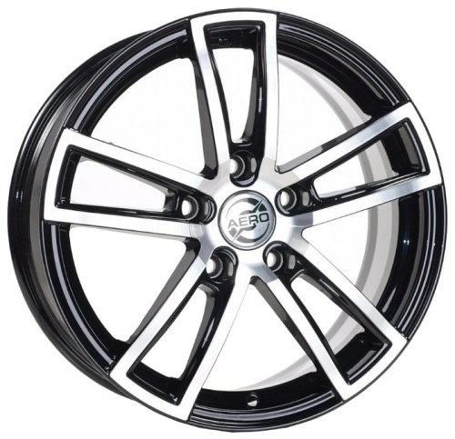 Aero A1597 (КС597) 7x16 5x114,3 ET 40 Dia 66,1 (черный полироианый)